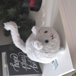 Jellycat Soft White Cat Plush